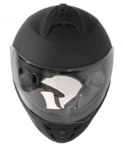 Hawk Helmets Hawk FX ST 11121 7FB Flat Black Modular Motorcycle Helmet Riding Gear