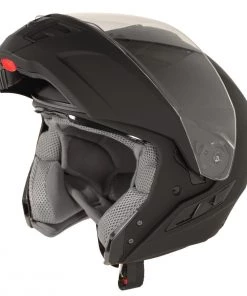 Hawk Helmets Hawk FX ST 11121 7FB Flat Black Modular Motorcycle Helmet Riding Gear