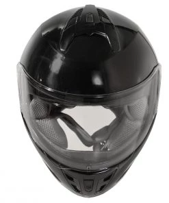 Hawk Helmets Hawk'FX' ST11121 8GB Glossy Black Modular Motorcycle Helmet