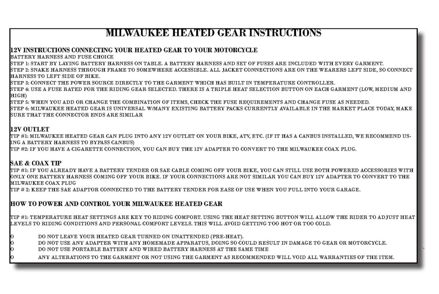 Milwaukee Leather MLM3523SET Men's Black 'Heated' Collarless Moto Leather Vest (Battery Pack Included)