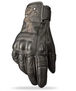 Riding Gear Highway 21 Ivy Women's Black Leather Gloves