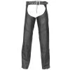 Highway 21 Maverick Men's Black Leather Chaps