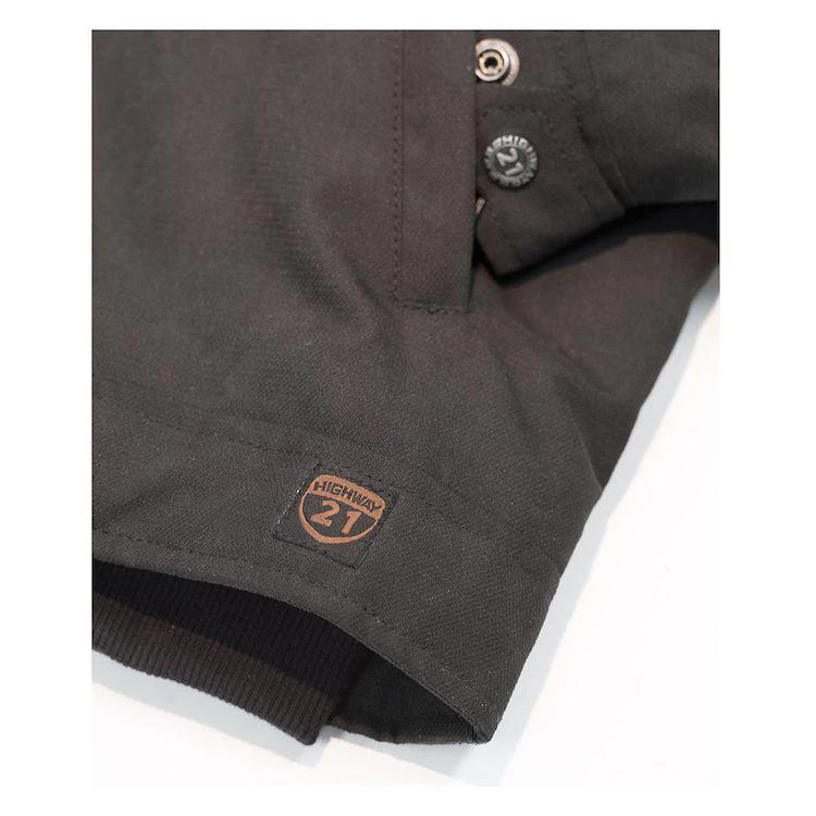 Highway 21 Gearhead Men's Brown Textile Jacket With Armor Mesh & Textile