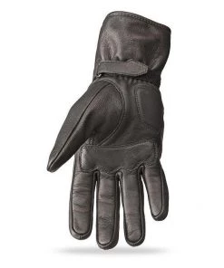 Riding Gear Highway 21 Hook Men's Black Leather Gloves