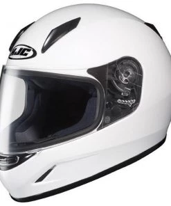 HJC Helmets HJC 'CL-Y' Youth White Full Face Helmet Kid's Gear