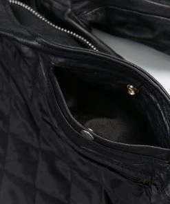 Hot Leathers JKL1009 Ladies Braided Motorcycle Leather Jacket Leather Motorcycle Jackets