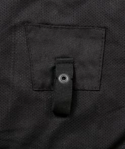 Motorcycle Jackets Hot Leathers JKM3006 Men’s Black And White Hooded Armored Flannel Jacket