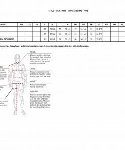 Hot Leathers JKM3009 Men's Classic Black Denim Long Sleeve Shirt With Armor Motorcycle Protective Shirts