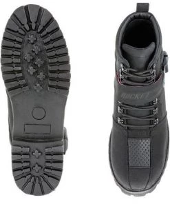 Joe Rocket 'Big Bang 2.0' Men's Black Leather Motorcycle Boots Riding Gear