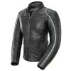 Motorcycle Jackets Closeout-Joe Rocket Lira Women's Black And White Leather Jacket