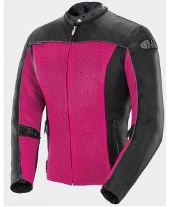 Joe Rocket Velocity Women's Pink/Black Mesh Jacket