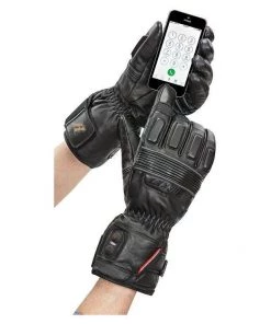 HJC Helmets HJC Rocket Burner Men's Heated Leather Gloves Riding Gear