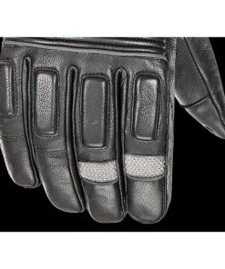 HJC Helmets HJC Rocket Burner Men's Heated Leather Gloves Riding Gear