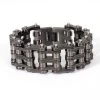Hot Leathers JWB4111 Triple Wide Gun Metal Bracelet Riding Gear
