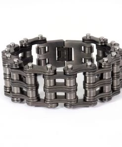 Hot Leathers JWB4111 Triple Wide Gun Metal Bracelet Riding Gear