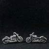 Hot Leathers JWE2101 Motorcycle Post Earrings Riding Gear