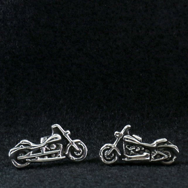 Hot Leathers JWE2101 Motorcycle Post Earrings Riding Gear