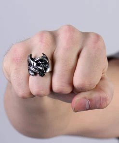 Riding Gear Hot Leathers JWR2110 Men's Live To Ride Ring