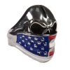 Riding Gear Hot Leathers JWR2128 Men's Flag Bandana Skull Ring