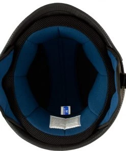 Klutch Helmets Riding Gear Klutch K-10 'Das Hammer' Flat Black Half Face Motorcycle German Style Helmet