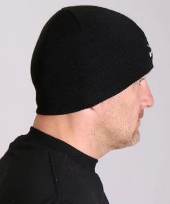 Hot Leathers KHB1010 Skull And Crossbones Knit Cap Riding Gear