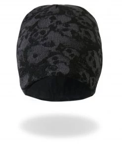Hot Leathers KHB1036 Ancient Skulls Knit Cap
