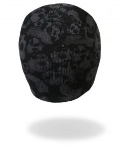Hot Leathers KHB1036 Ancient Skulls Knit Cap