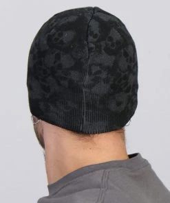 Hot Leathers KHB1036 Ancient Skulls Knit Cap