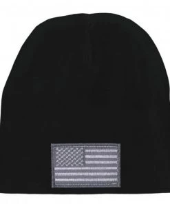 Hot Leathers KHB5001 Urban American Flag Knit Hat Riding Gear