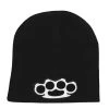 Riding Gear Hot Leathers KHB5008 Brass Knuckles Knit Hat