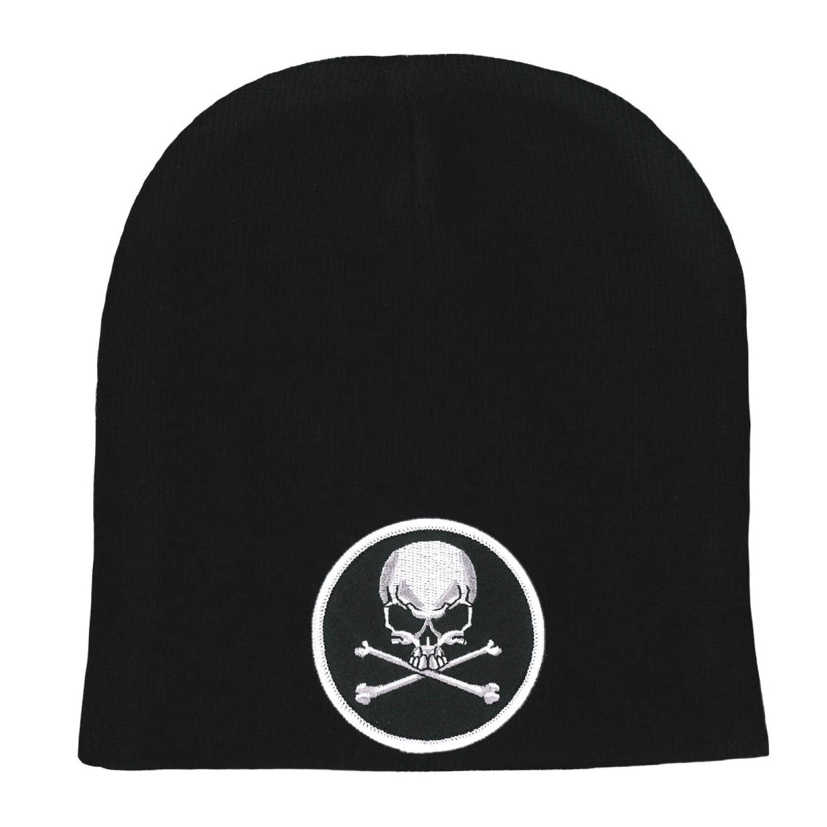 Hot Leathers KHB5009 Skull And Crossbones Knit Hat
