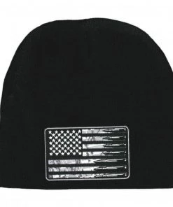 Hot Leathers KHB5010 USA Flag Bullets Knit Hat
