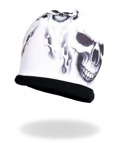 Hot Leathers KHC1001 Ghost Skull Sublimated Beanie