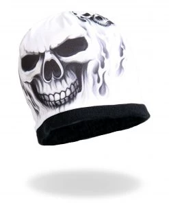 Hot Leathers KHC1001 Ghost Skull Sublimated Beanie