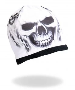Hot Leathers KHC1001 Ghost Skull Sublimated Beanie