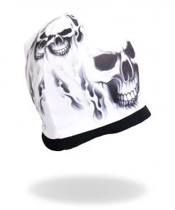 Hot Leathers KHC1001 Ghost Skull Sublimated Beanie