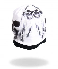 Hot Leathers KHC1001 Ghost Skull Sublimated Beanie