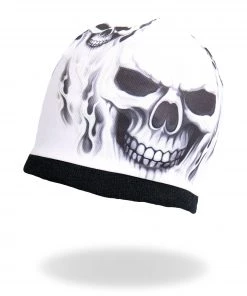 Hot Leathers KHC1001 Ghost Skull Sublimated Beanie
