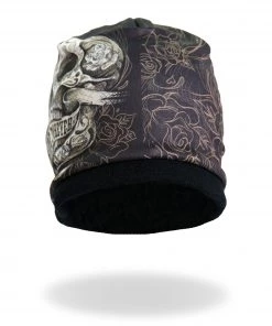Riding Gear Hot Leathers KHC1005 Banner Skull Beanie
