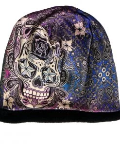 Hot Leathers KHC1007 Sugar Paisley Beanie Riding Gear