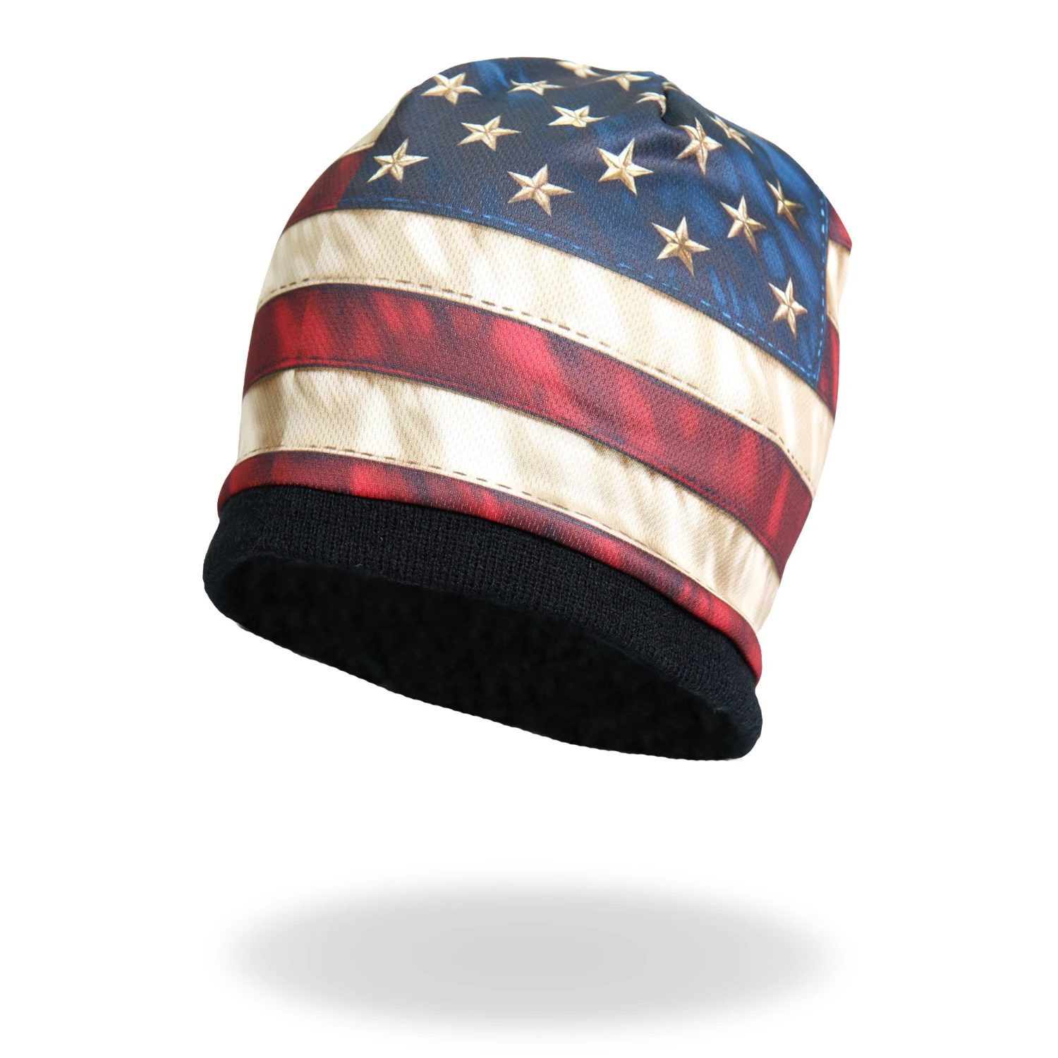 Riding Gear Hot Leathers KHC1009 American Flag Beanie