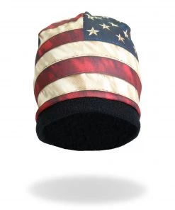 Riding Gear Hot Leathers KHC1009 American Flag Beanie