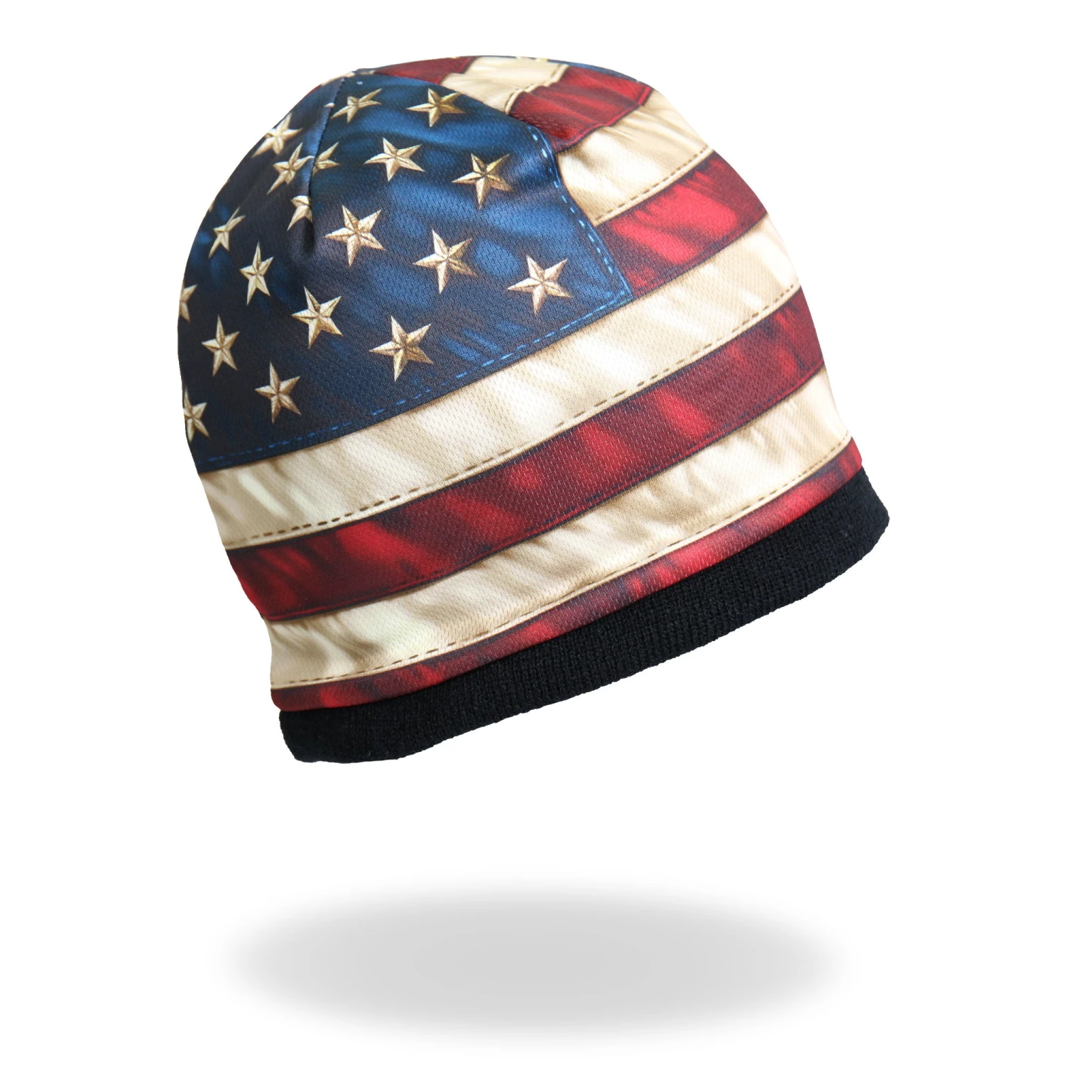 Riding Gear Hot Leathers KHC1009 American Flag Beanie
