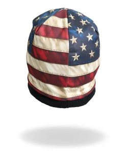 Riding Gear Hot Leathers KHC1009 American Flag Beanie