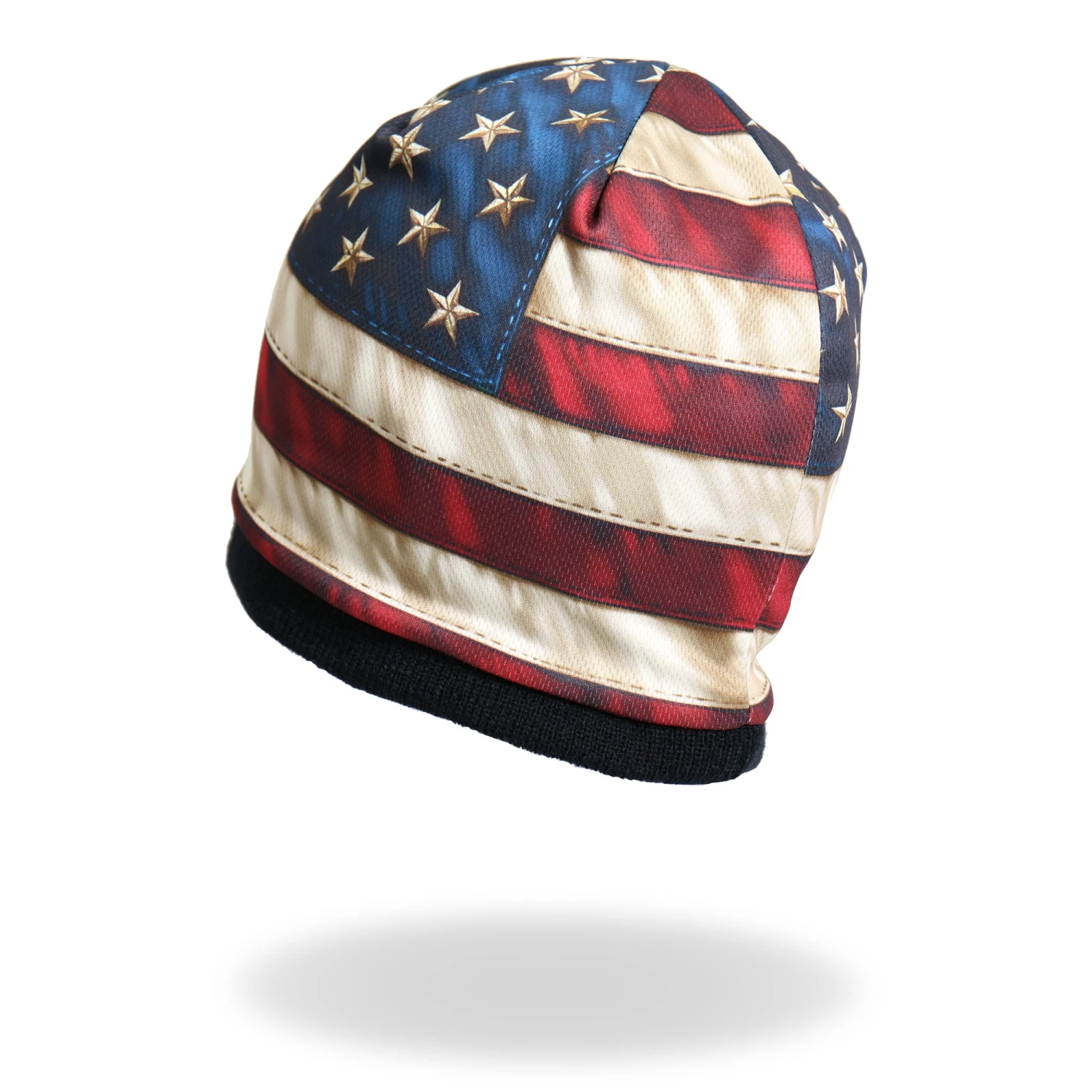Riding Gear Hot Leathers KHC1009 American Flag Beanie