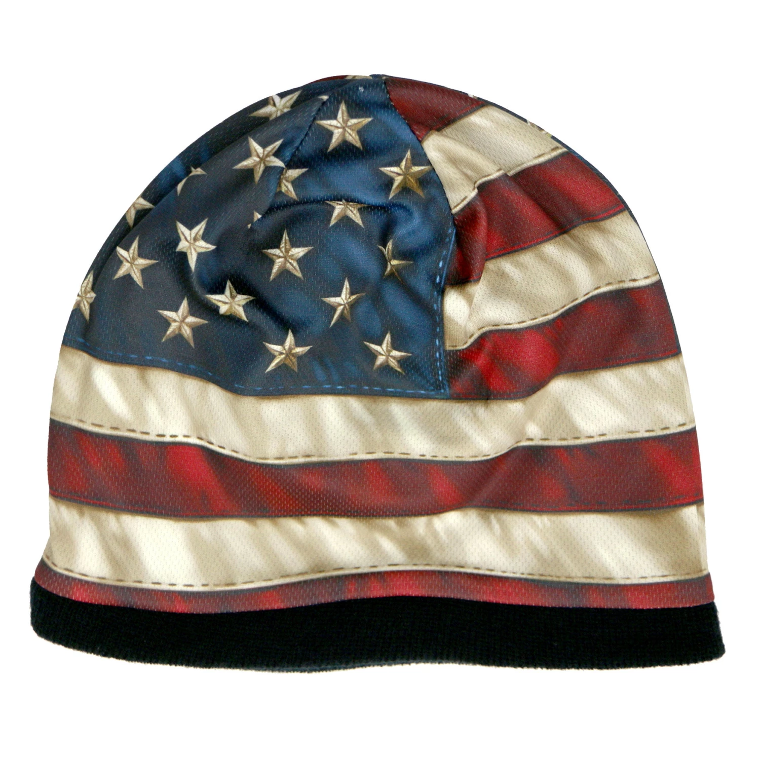 Riding Gear Hot Leathers KHC1009 American Flag Beanie