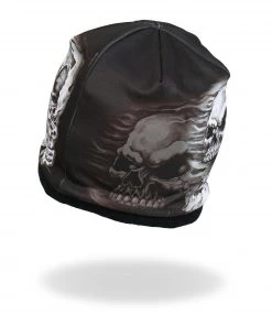 Riding Gear Hot Leathers KHC1017 Sublimated Assassin Skull Beanie