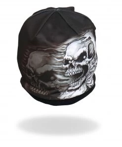 Riding Gear Hot Leathers KHC1017 Sublimated Assassin Skull Beanie