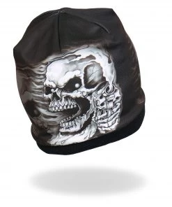 Riding Gear Hot Leathers KHC1017 Sublimated Assassin Skull Beanie