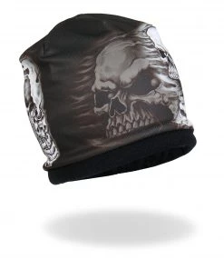 Riding Gear Hot Leathers KHC1017 Sublimated Assassin Skull Beanie